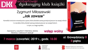 DKK - Zygmunt Miłoszewski "Jak zawsze"